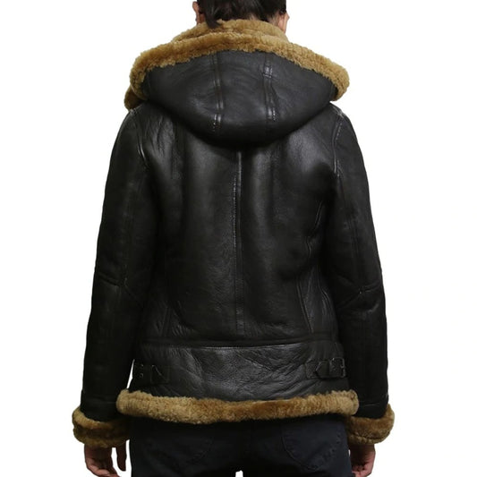 Aviator Flying Hooded Jacket Women