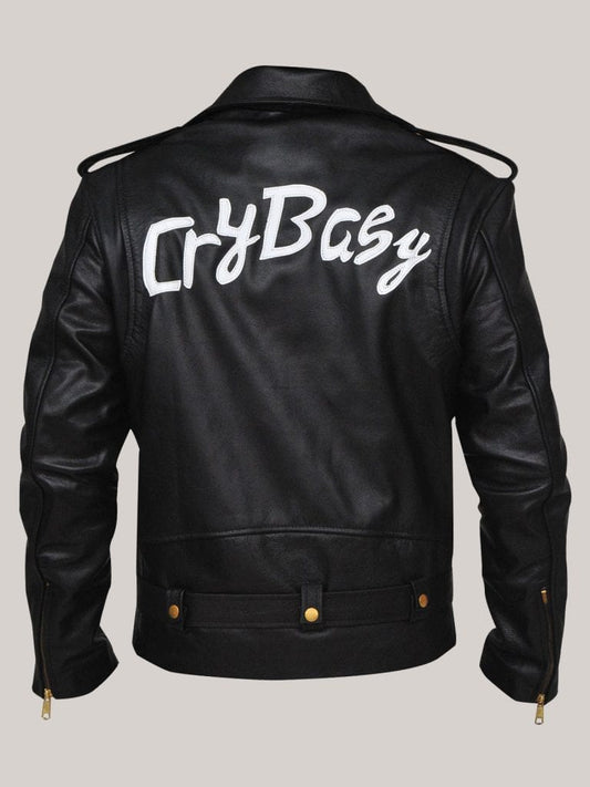 cry baby biker leather jacket