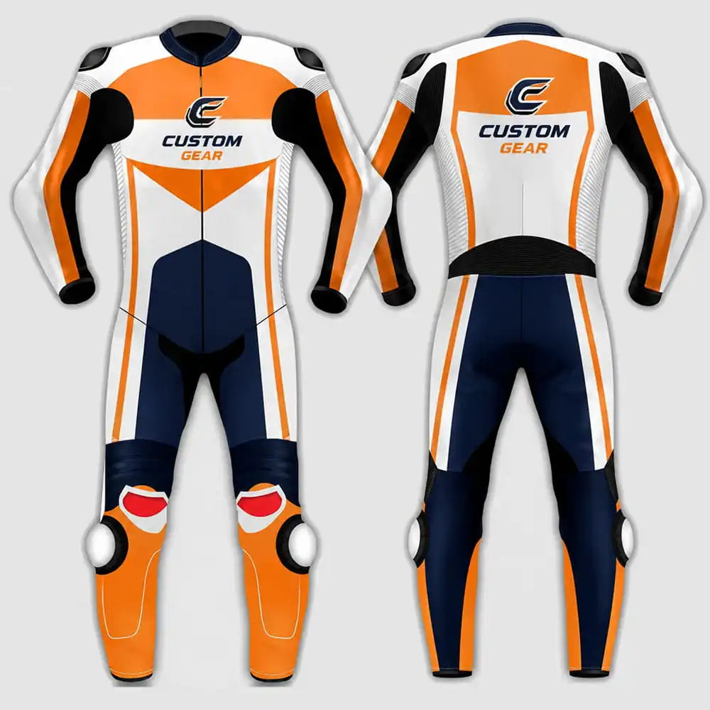 Custom Motorcycle Racing Leather Suit