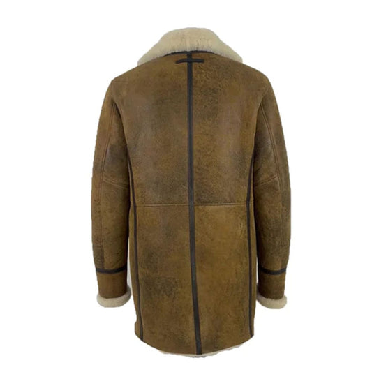 Shearling Trench Coat