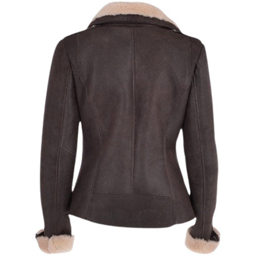 Aviator Shearling Bomber Jacket