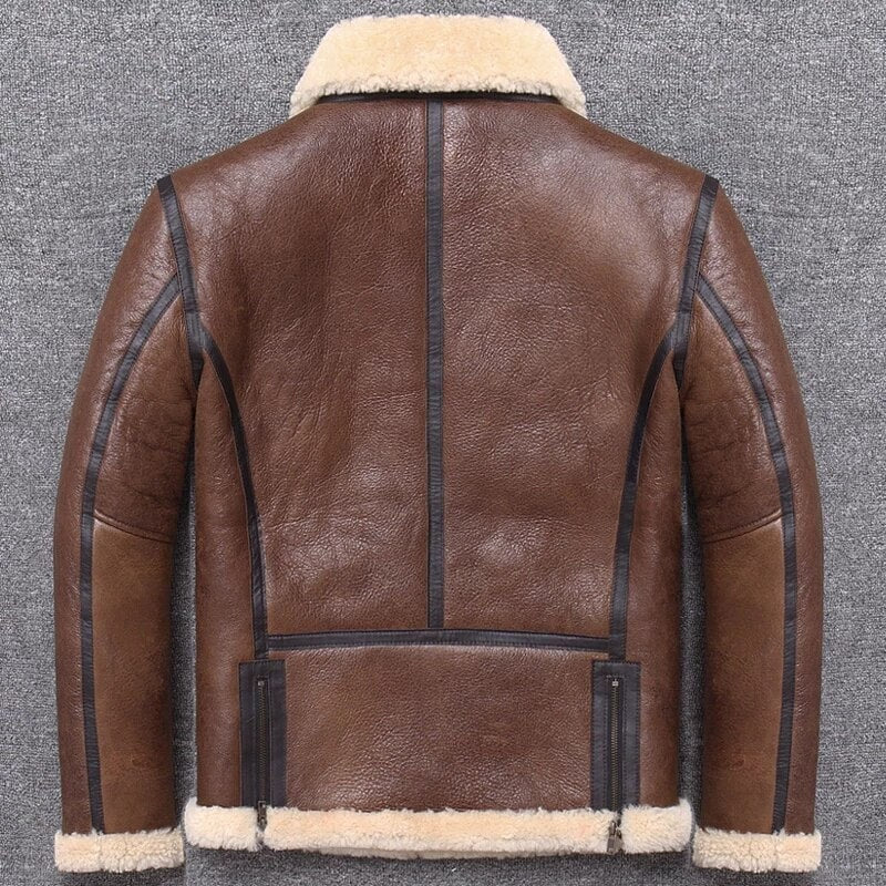 Genuine Sheepskin Winter Thick Russia Military Cold Winter Coats