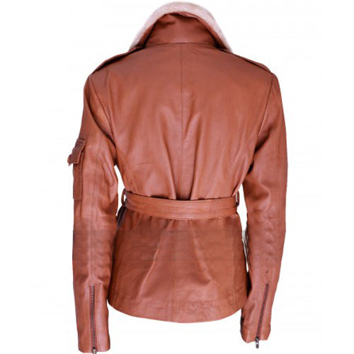 Night at the Museum 2 Amy Adams Aviator Leather Jacket