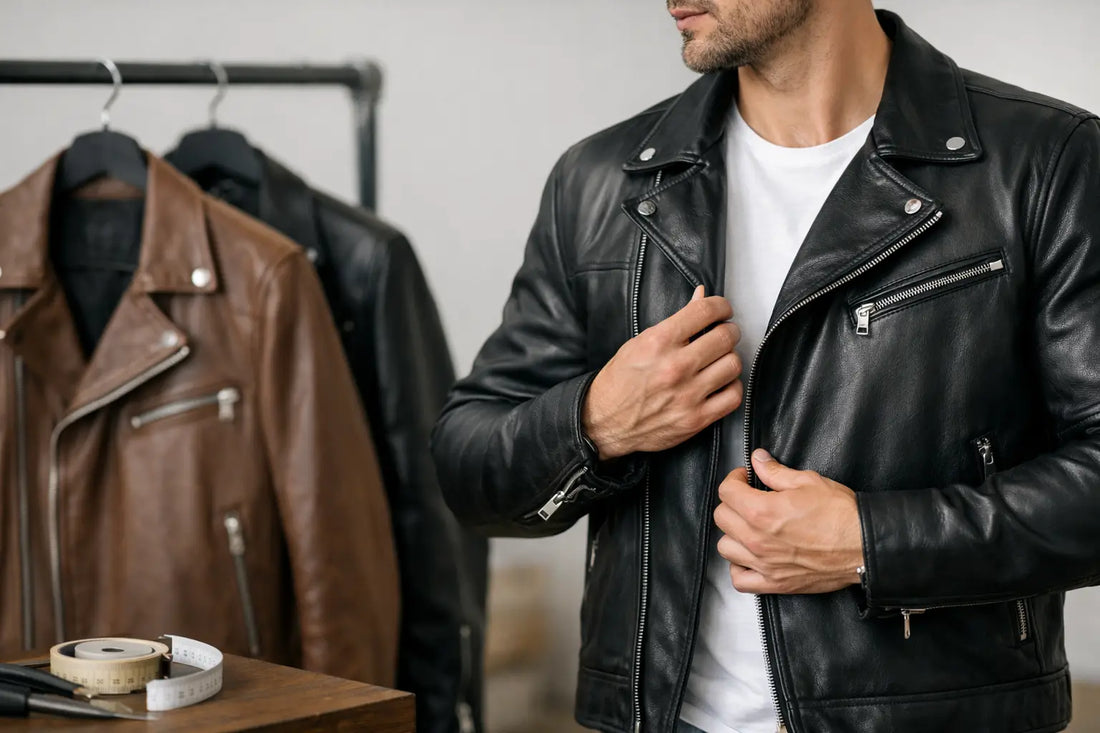 How to Choose Leather Jacket Fit Right