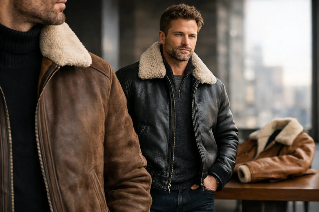 Shearling Jackets That Look Sharp and Wear Hard