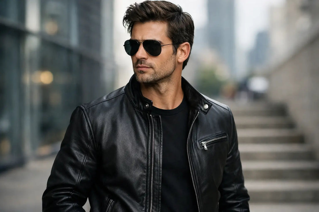 Mens Black Leather Jacket Style Guide