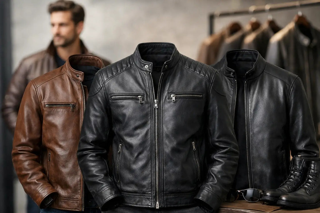Mens Genuine Leather Jackets Sale Picks