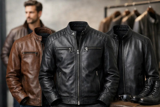 Mens Genuine Leather Jackets Sale Picks