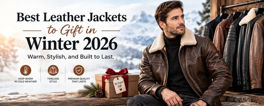Best Leather Jackets to Gift in Winter 2026: Warm, Stylish, and Built to Last