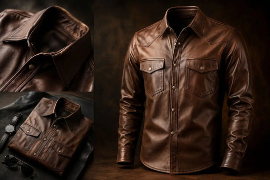 Leatehr shirt review