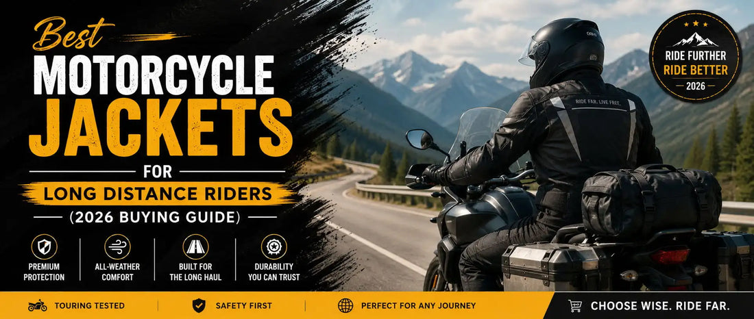 Best Motorcycle Jackets for Long Distance Riders (2026 Buying Guide)