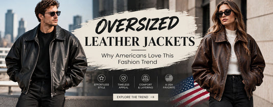 Oversized Leather Jackets: Why Americans Love This Fashion Trend