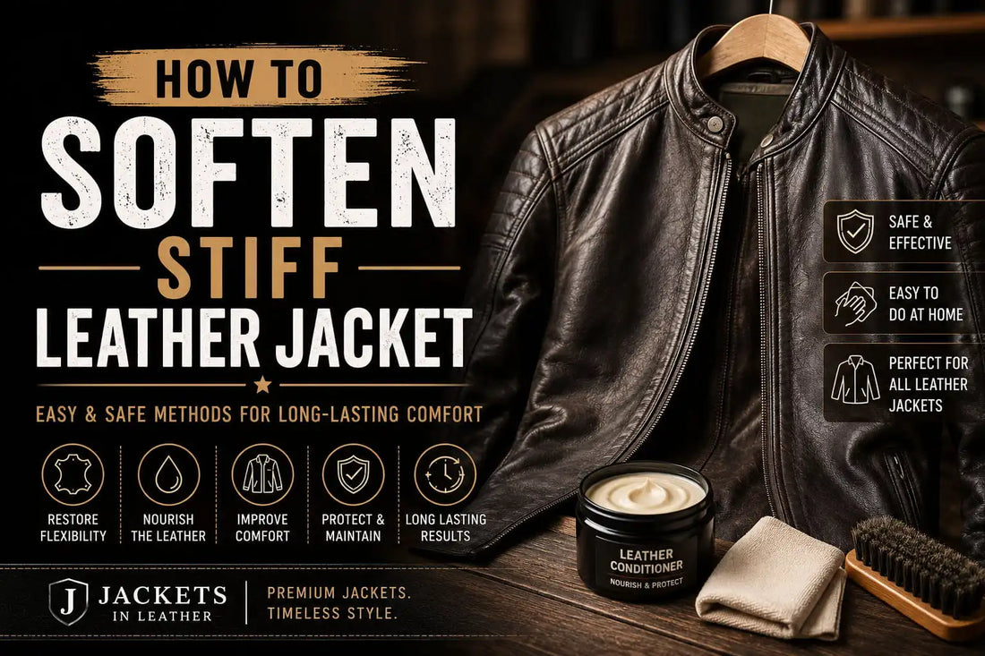 Soften genuine leather jacket