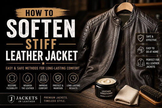 Soften genuine leather jacket