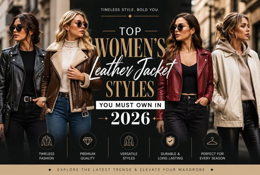 Top Women’s Leather Jacket Styles You Must Own in 2026
