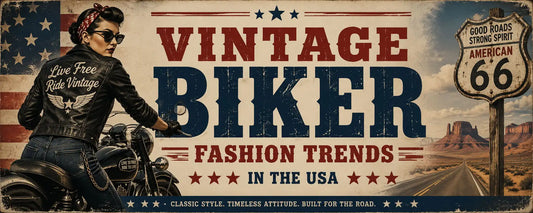 Vintage Biker Fashion Trends in the USA