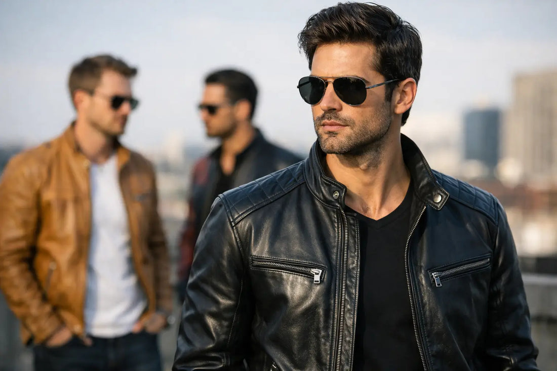 Mens Leather Jackets That Actually Stand Out