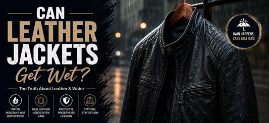 Can Leather Jackets Get Wet