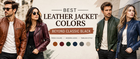 Best Leather Jacket Colors Beyond Classic Black