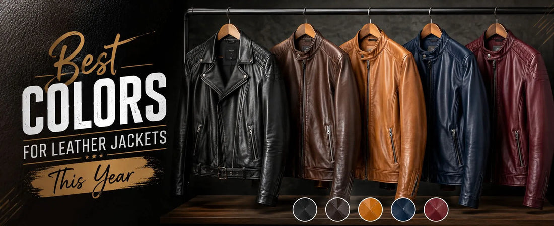Best Colors for Leather Jackets This Year