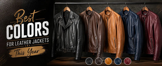 Best Colors for Leather Jackets This Year