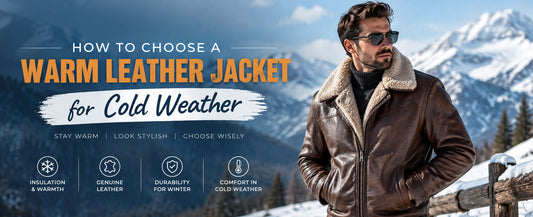 How to Choose a Warm Leather Jacket for Cold Weather