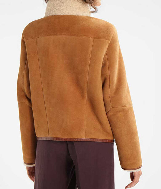Alicia Suede Leather Jacket