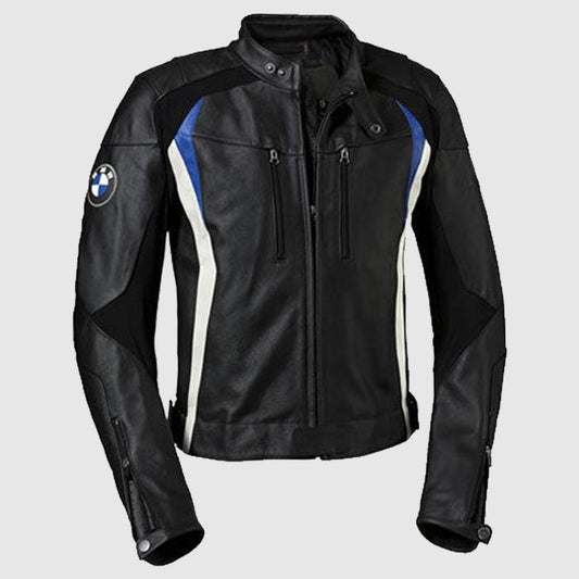 BMW Motorbike Leather Jacket Mens