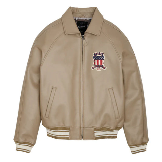 Best Avirex Icon Leather Bomber Jacket