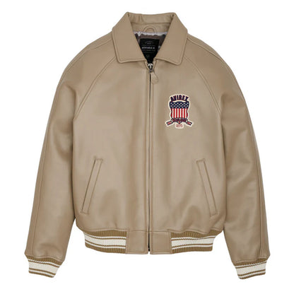 Best Avirex Icon Leather Bomber Jacket