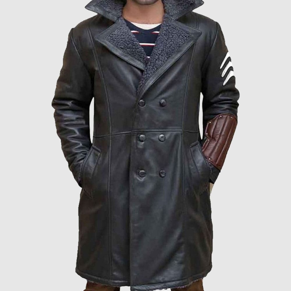 Captain Boomerang Leather Coat