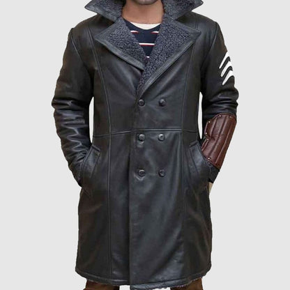 Captain Boomerang Leather Coat