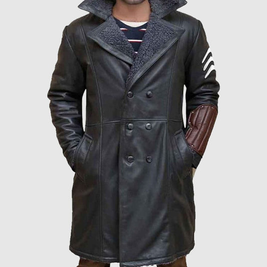 Captain Boomerang Leather Coat