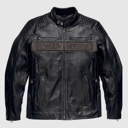 Harley Davidson Leather Motorcycle Jacket