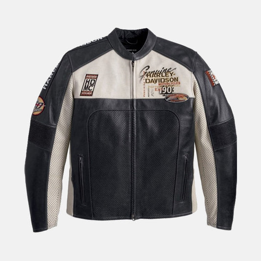 Harley Davidson Perforated Leather Jacket
