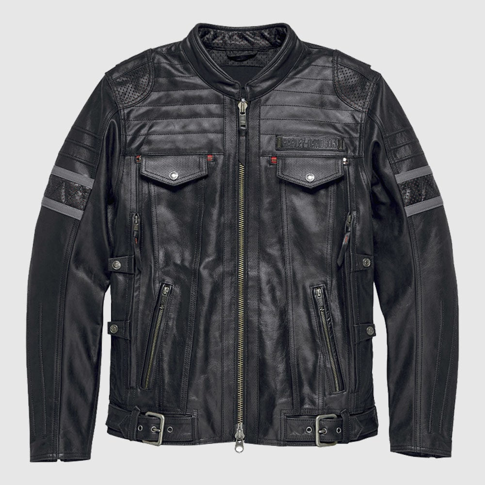 Harley-Davidson Twister Leather Riding Jacket