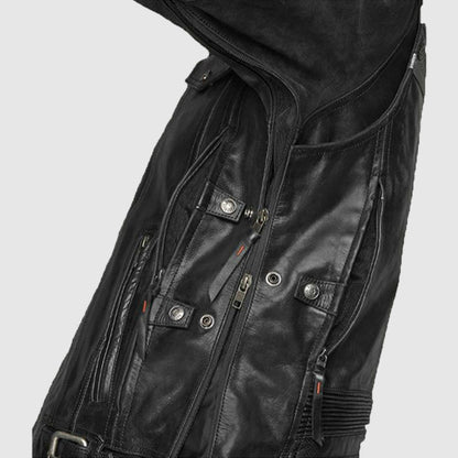 Harley-Davidson Men's Wick Twister Leather Riding Jacket