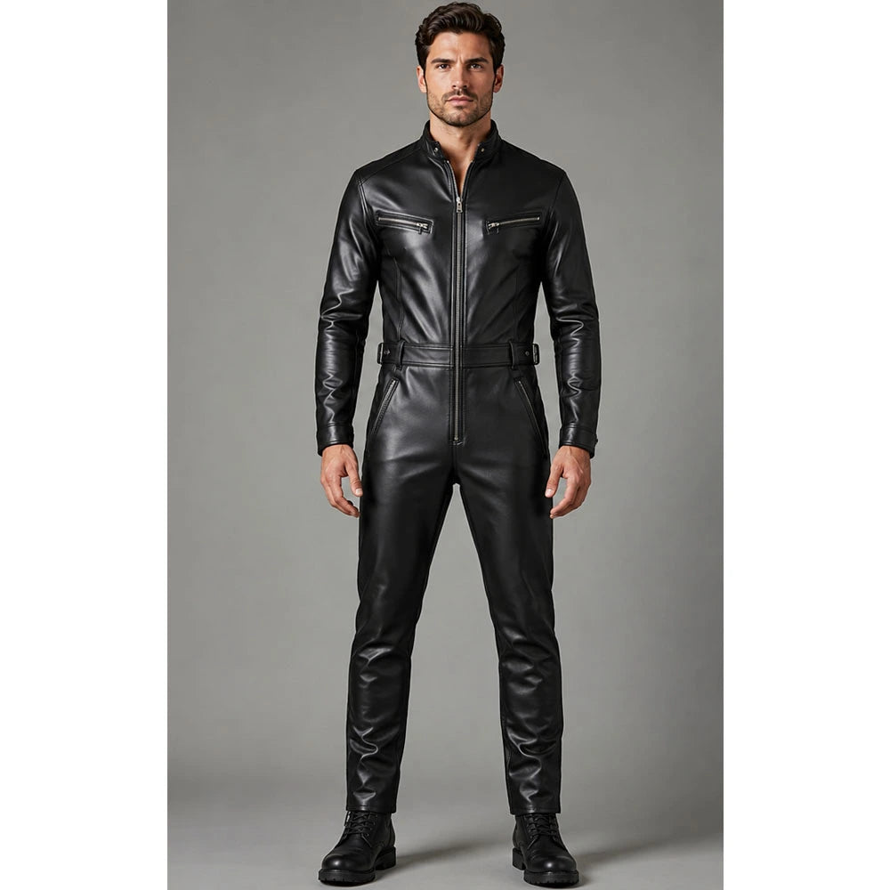 black jumpsuit men