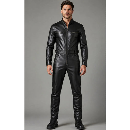 black jumpsuit men