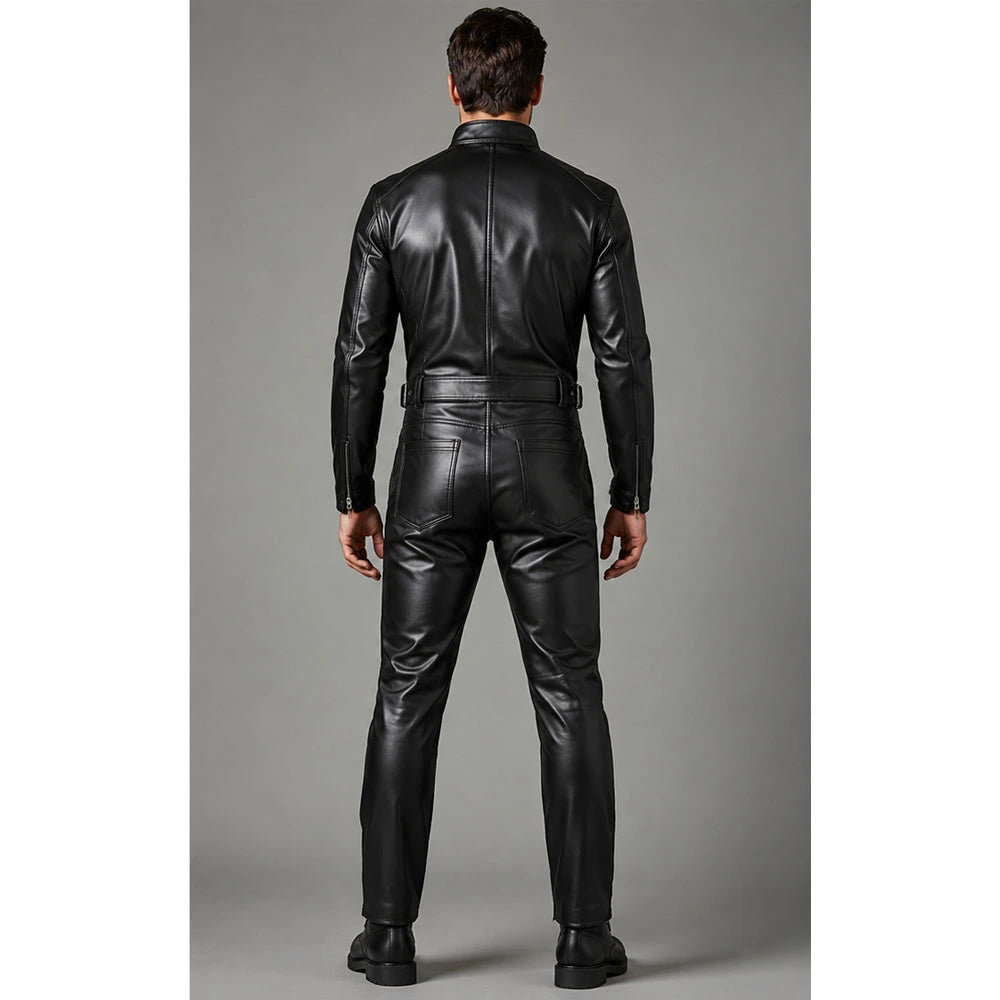 mens black jumpsuit