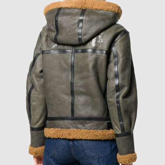 Shearling Aviator Coat