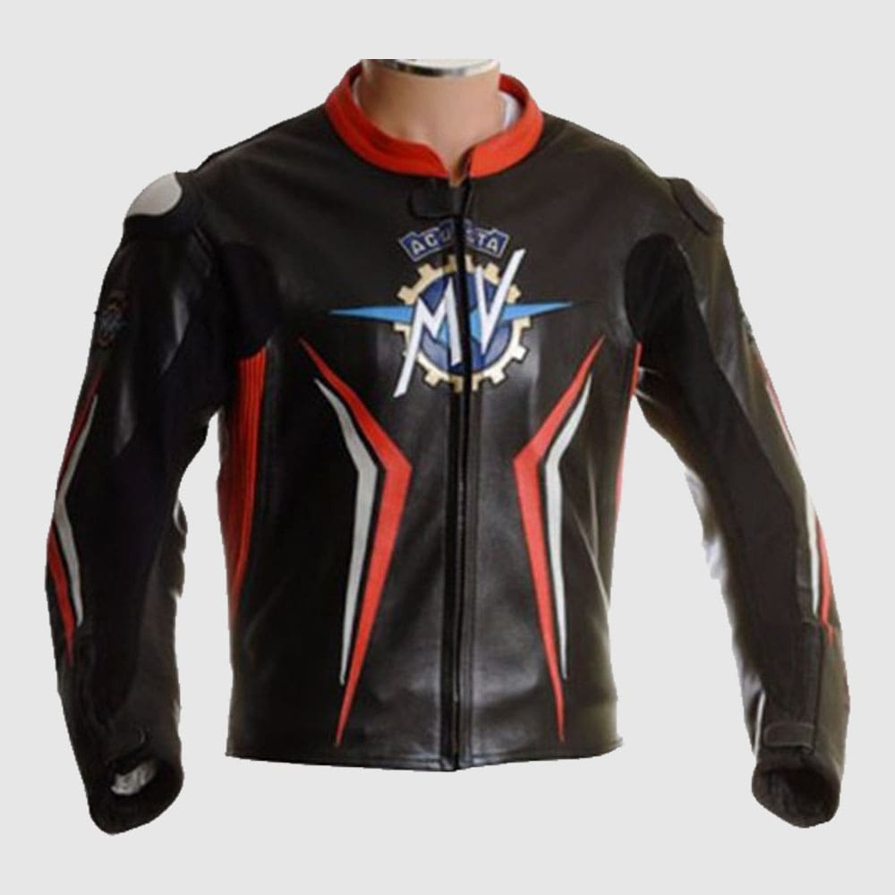 RACE REPLICA MOTORCYCLE LEATHER JACKET