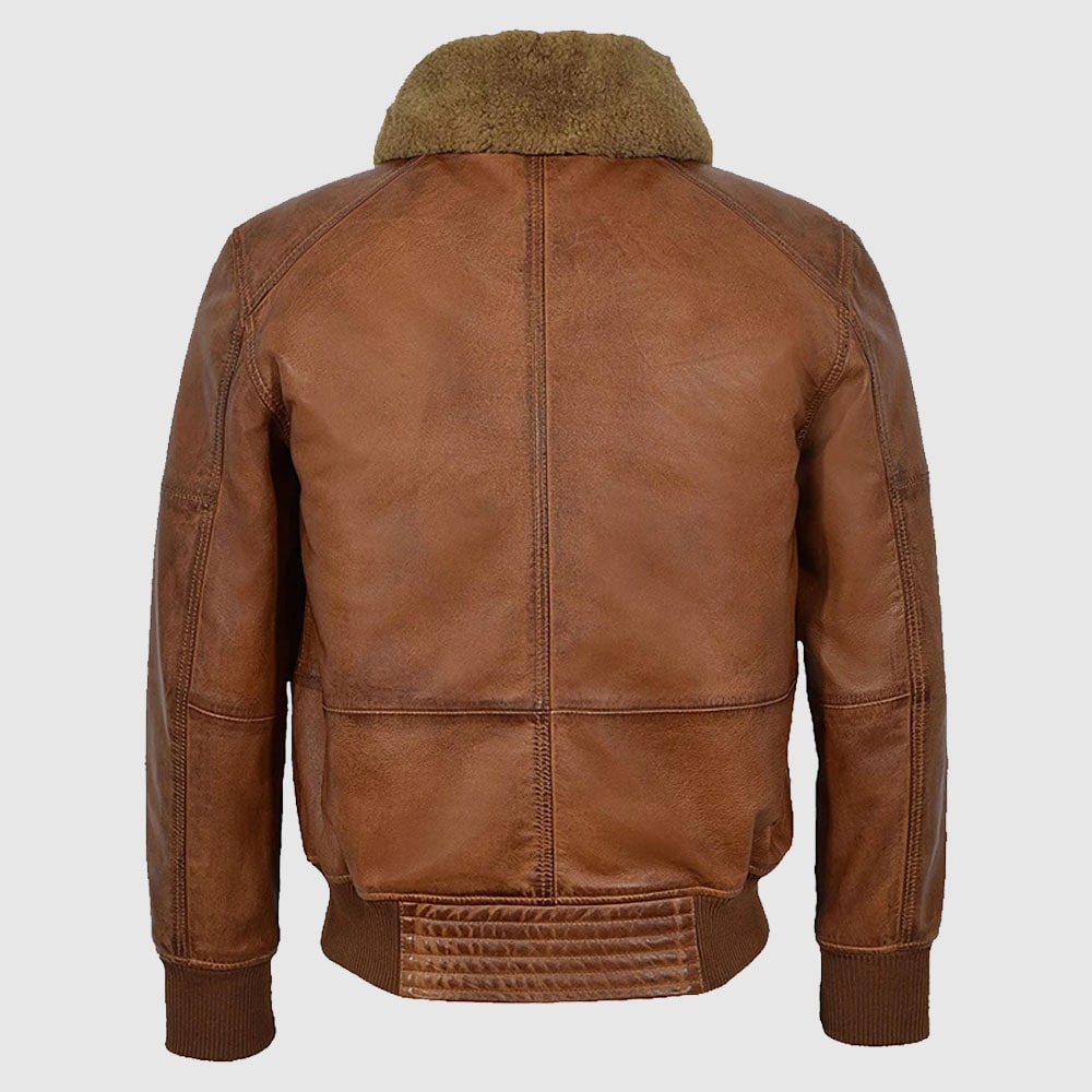 Men’s AIR Force Fur Collar Bomber jacket