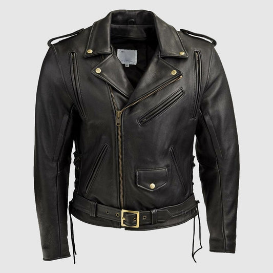 Men's Classic Motorcycle Jacket