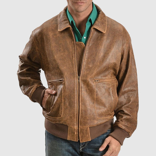 Scully Vintage Bomber Jacket