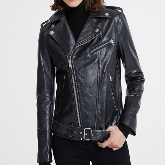 Black Biker Jacket