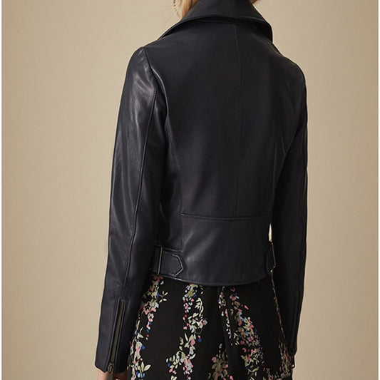 Women Navy Blue Jacket