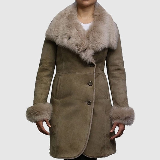 Women Suede Nikita-Beige