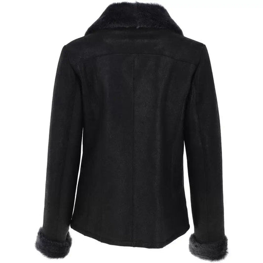 Aviator Shearling Leather Jacket