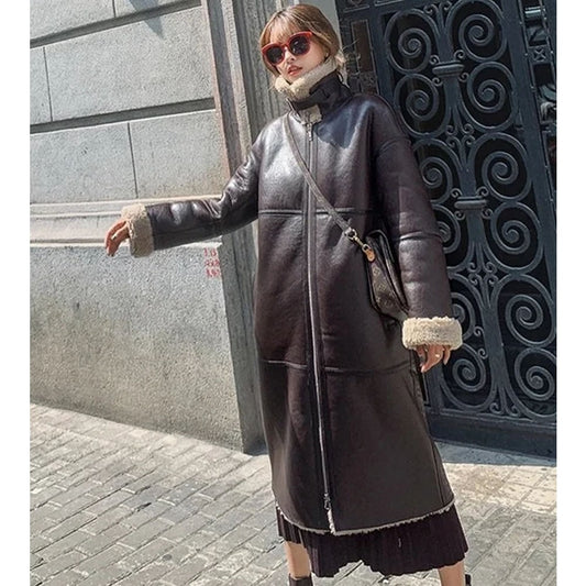 B3 Bomber shearling Coat